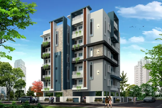 3 BHK Luxury Flats for Sale in M.E.S. Colony, Alwal, Secunderabad