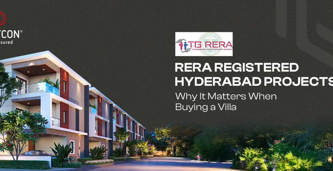 Luxury 4 and 5 BHK villas in a RERA-registered gated community in Hyderabad
