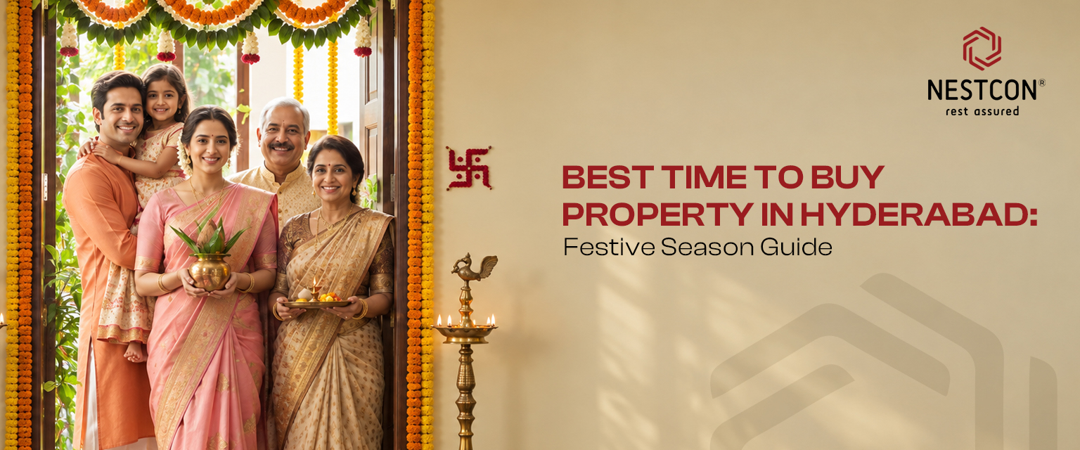 Premium villas in a growing Hyderabad location, ideal for festive season home buyers